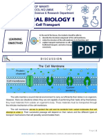 MODULE 12 - GB1 (Cell Transport)