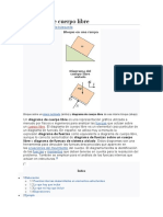 Diagrama de Cuerpo Libre