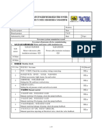 R-ME-HC-S-020 Governor System Test Record