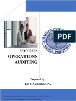 Chapter 1 Introduction To Operations Auditing