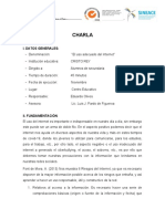 Cuarta Charla El Uso Adecuado Del Internet