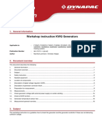 Instruction KWG Generators