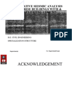 Comparative Seismic Analysis of High Rise Buildings With & Without Floating Column