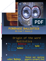 Forensic Ballistics