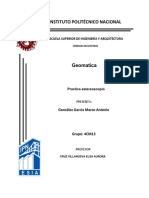 Esteroscopio Practica