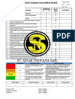 SHE SNS 027 - Ceklist Mine Road