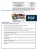 GUIA DE EXPLORACION No. 3 ÉTICA 7º EL RESPETO POR LAS DIFERENCIAS