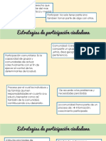 Estrategias de Participación Comunitaria