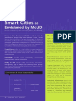 Smart Cities Envisioned by MoUD