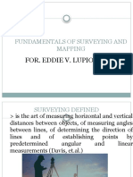 Fundamentals of Surveying and Mapping