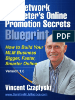 The Network Marketer S Online Promotion Secrets Blueprint