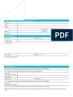 Homeowners Claim Form