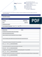 Art Art Claim Form