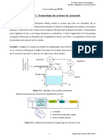 Chapitre01 2022 Cours Regulation Et Asservissement 3licence GM