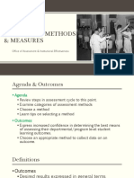 Assessment Measures and Methods