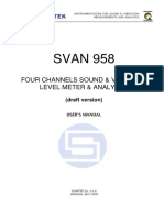 Svantek Svan958 Manual