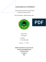 Analisis Kebijakan Pendidikan