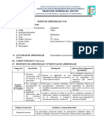 Sesión de Aprendizaje (Radicales) - Regularidad E y C