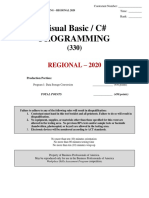 330 - Visual Basic and C# Programming - R - 2020