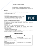 6 - Un Exemple de Cahier de Reussite