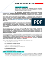 Contaminación de Los Suelos