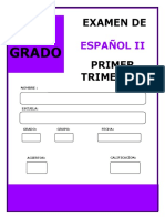 2° Español 1T