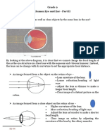 Grade 9 Human Eye & EarPart II