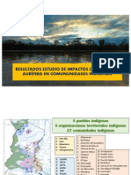 Estudio de Impactos de La Minería Aurífera en Comunidades Indígenas de Bolivia