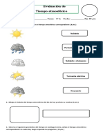 Guía Tiempo Atmosferico 2° Basico