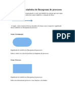 Significado Dos Símbolos Do Fluxograma de Processos