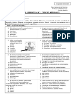 4º Básico - Evaluación Formativa de Ciencias - Esqueletico