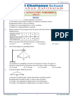 Intso Stso Physics Class Vii Motion and Time Worksheet-8