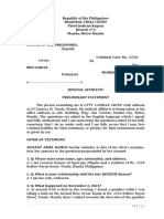 Judiacial Affidavit 