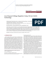 Low Dropout Voltage Regulator Using 130 NM CMOS Technology