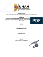 Investigación Sobre Procedimiento de Constitución y Vigencia de Las Empresas Campesinas