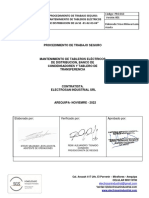 Procedimiento de Mantenimiento de Tableros Electricos, Tta y TBC - 17.11.22