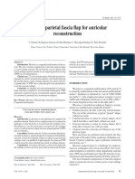 Temporoparietal Fascia Flap For Auricular