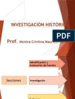 Investigacion Historica