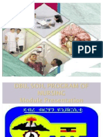 Debre Brehan University - Nursing Program Module.