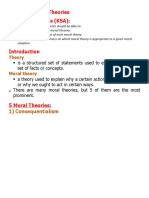 Lesson 9 Moral Theories