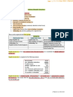 Ordinary Allowable Deductions 1