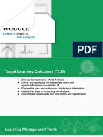 STRATHRM Lesson 2 - Job Analysis