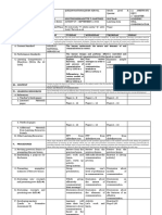 1 Shs Daily Lesson Log DLL Template Oral Communication