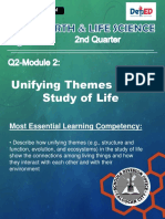 Q2-W2-Unifying Themes in The Study of Life