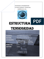 Estructura de Tensegridad...