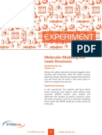 Molecular Modeling and Lewis Structures