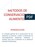 Tema. - CONSERVACION DE ALIMENTOS (PRINCIPIOS, FRIO), Lunes 28