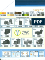 Baggage Identify Chart