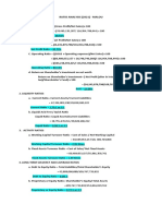 Ratio Analysis of URC-FS & IS