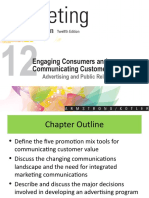 Chapter 12 - Communicating Customer Value-Advertising and Public Relations